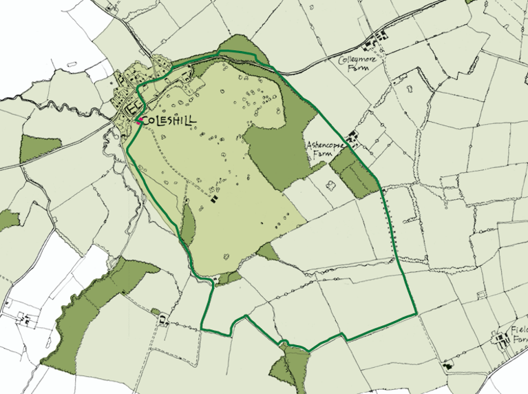 The Cole and its Landscape Walk Map